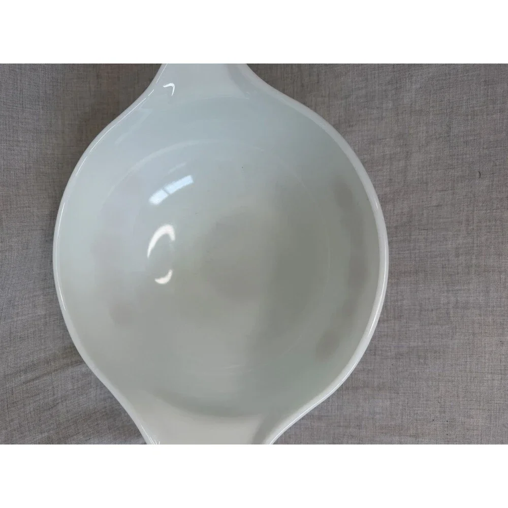 PYREX Butterfly Gold 443 441 White Gold Glass Mixing Bowl Set 2.5 1.5Qt Nesting